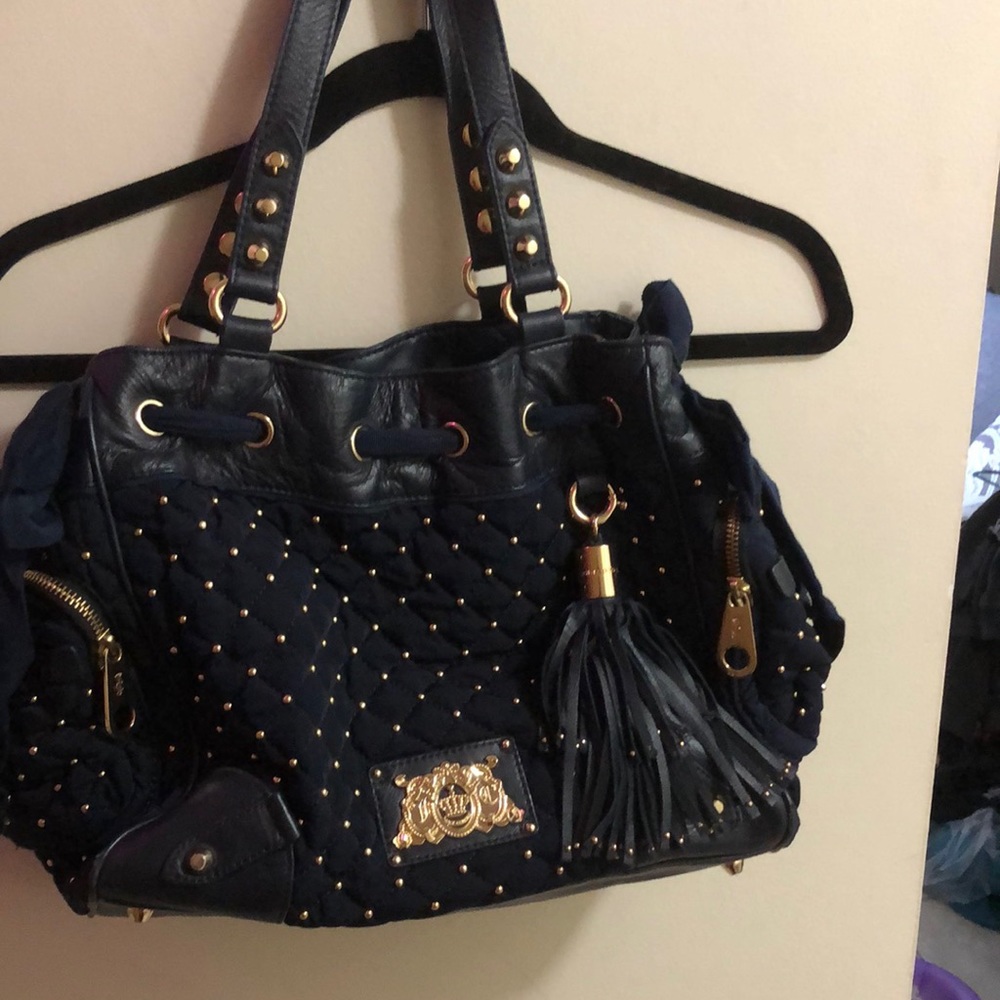 Navy juicy couture purse